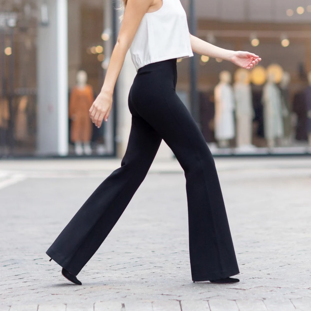 SPANX Black Flared Pants